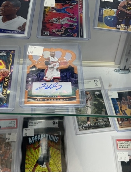 2003 Upper Deck LeBron James #23 — front