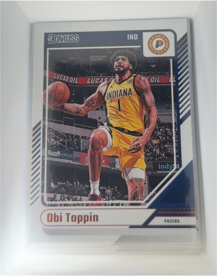 2024-25 Panini Donruss #168 Obi Toppin — front