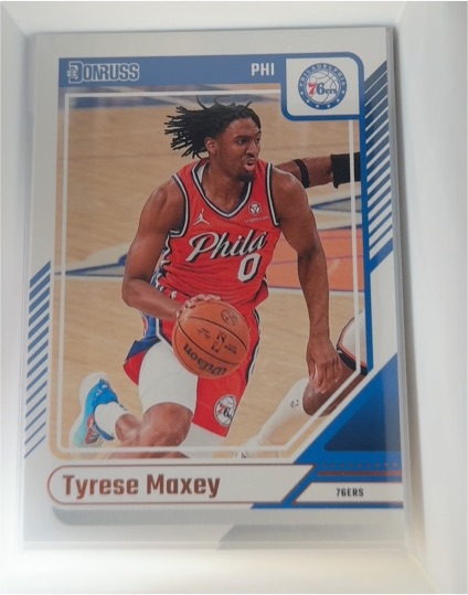 2024-25 Panini Donruss #192 Tyrese Maxey — front
