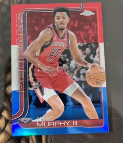2025-26 Topps Chrome #104 Trey Murphy III — front