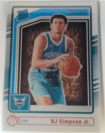 2024-25 Donruss #247 KJ Simpson Jr. — front