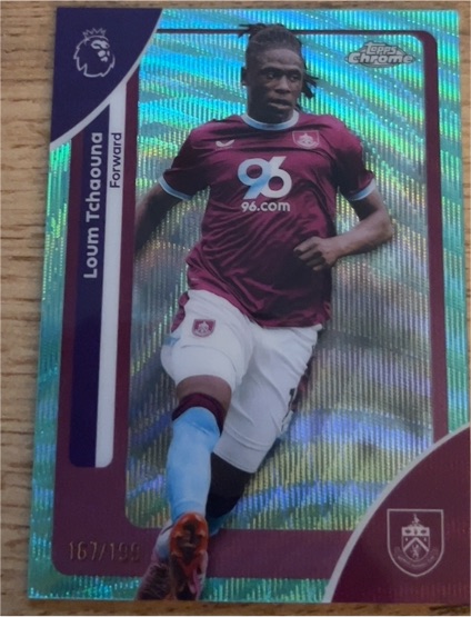 2026 Topps Chrome Premier League #53 Loum Tchaouna — front