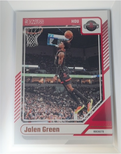 2024-25 Panini Donruss #86 Jalen Green Houston Rockets — front