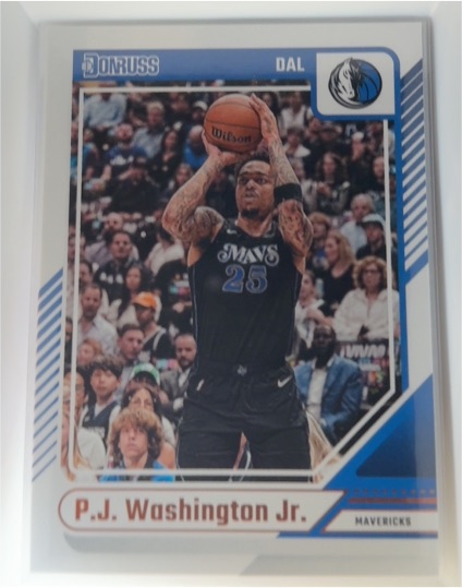 2024-25 Panini Donruss #195 P.J. Washington Jr. — front