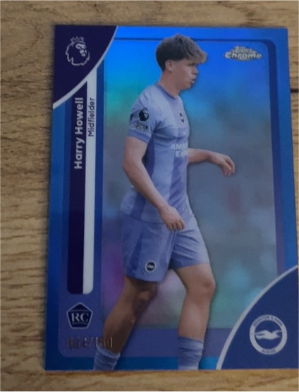 2026 Topps Chrome Premier League #49 Harry Howell — front