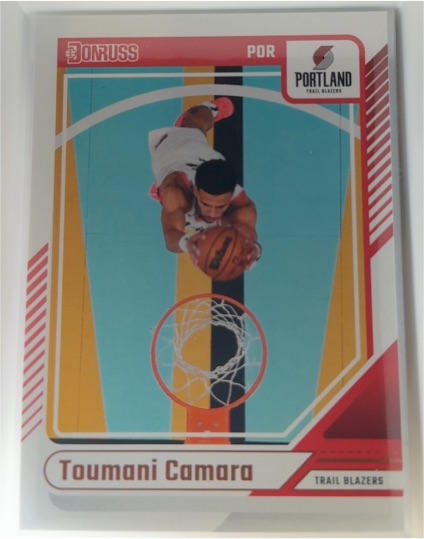 2024-25 Donruss #31 Toumani Camara Portland Trail Blazers — front