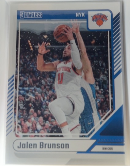 2024-25 Donruss #128 Jalen Brunson New York Knicks — front