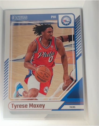 2024-25 Panini Donruss #192 Tyrese Maxey — front