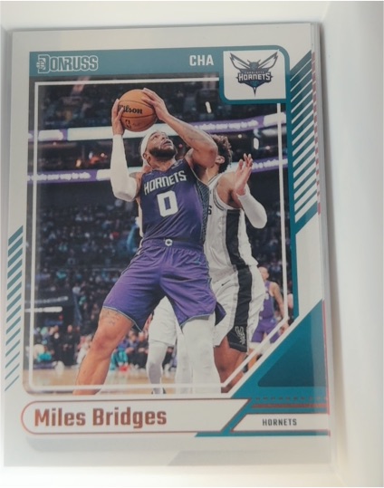 2024-25 Donruss #37 Miles Bridges — front
