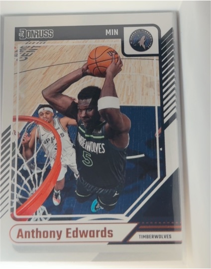 2024-25 Donruss #165 Anthony Edwards — front