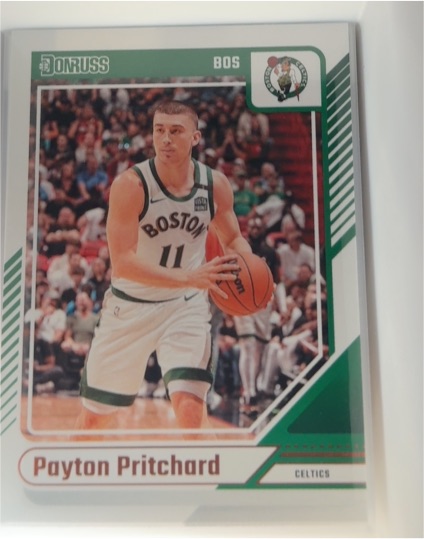 2024-25 Donruss #137 Payton Pritchard Boston Celtics — front
