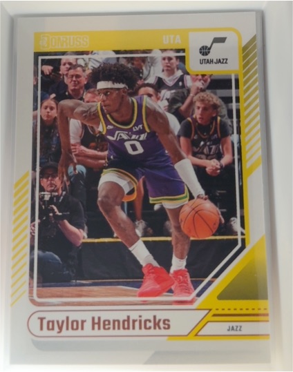 2024-25 Panini Donruss #84 Taylor Hendricks Utah Jazz — front