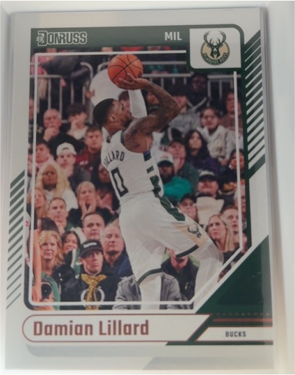 2024-25 Donruss #125 Damian Lillard Milwaukee Bucks — front