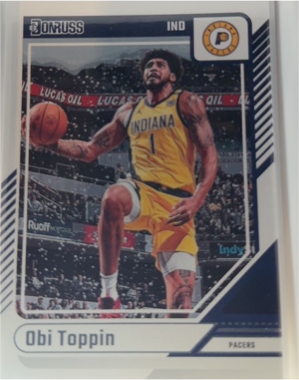 2024-25 Donruss #168 Obi Toppin — front