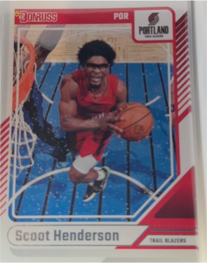 2024-25 Panini Donruss #143 Scoot Henderson — front