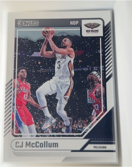 2024-25 Donruss #102 CJ McCollum — front