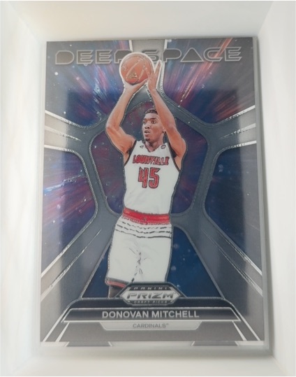 2024 Panini Prizm Draft Picks #10 Donovan Mitchell Deep Space Silver Prizm — front