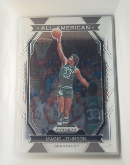 2024 Panini Prizm Draft Picks All-American #28 Magic Johnson — front