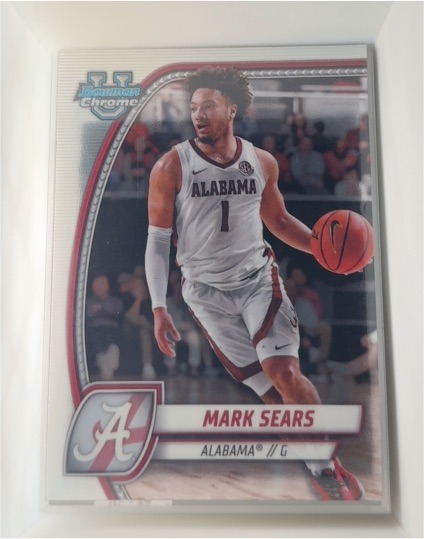 2024-25 Bowman Chrome University #99 Mark Sears — front