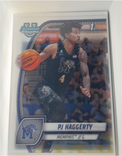 2024-25 Bowman Chrome University #59 PJ Haggerty — front