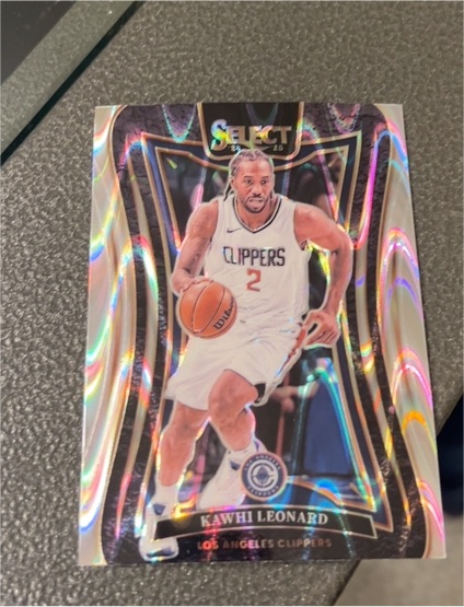 2023-24 Panini Select #177 Kawhi Leonard — front