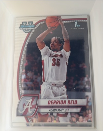 2024-25 Bowman Chrome University #20 Derrion Reid — front