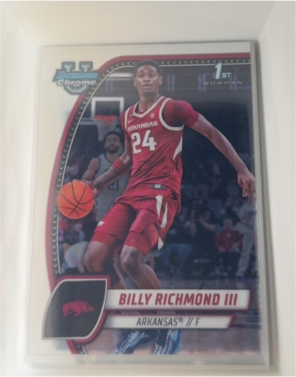 2024-25 Bowman Chrome University Basketball #10 Billy Richmond III — front