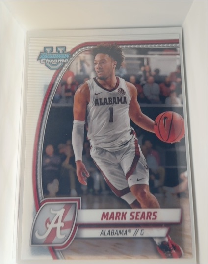 2024-25 Bowman Chrome University #99 Mark Sears — front