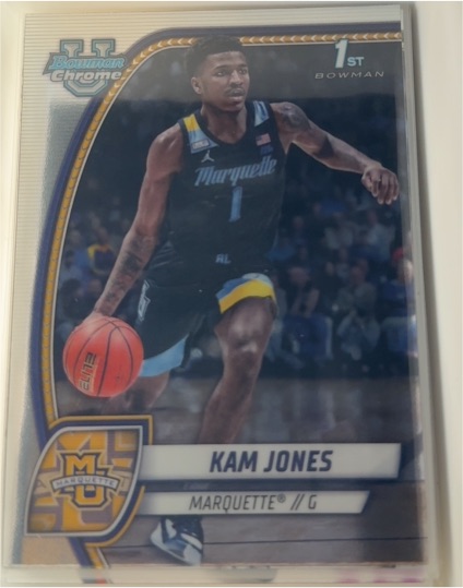 2024-25 Bowman Chrome University #39 Kam Jones — front