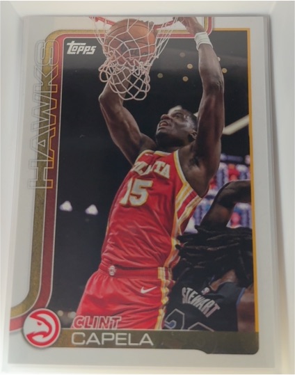 2025-26 Topps #63 Clint Capela — front