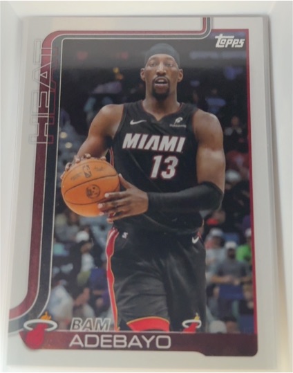 2025-26 Topps #75 Bam Adebayo — front