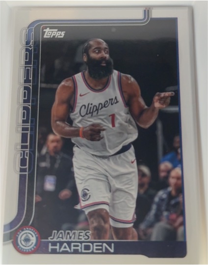 2025-26 Topps #143 James Harden — front
