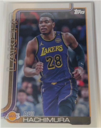 2025-26 Topps #154 Rui Hachimura — front
