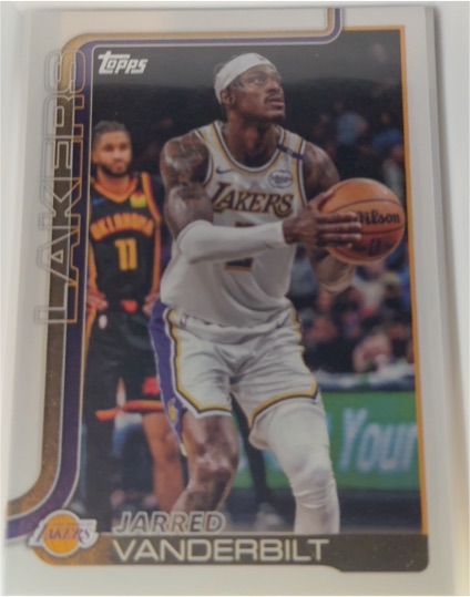 2025-26 Topps #155 Jarred Vanderbilt — front