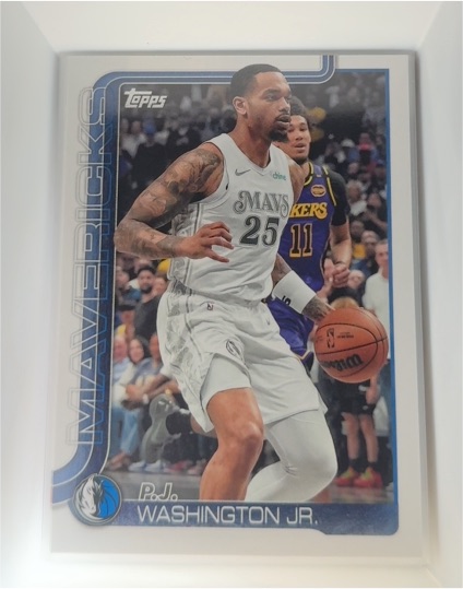 2025-26 Topps #173 P.J. Washington Jr. — front