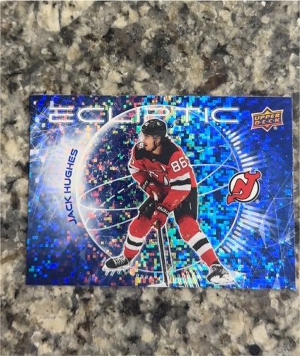 2023-24 Upper Deck Series 2 #EC-1 Jack Hughes — front