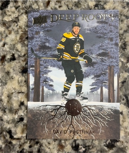 2023-24 Upper Deck Series 2 #DR-31 David Pastrnak — front