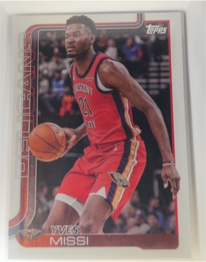 2025-26 Topps #191 Yves Missi — front