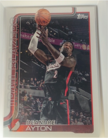 2025-26 Topps #124 Deandre Ayton Portland Trail Blazers — front