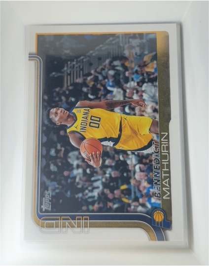 2025-26 Topps #48 Bennedict Mathurin — front
