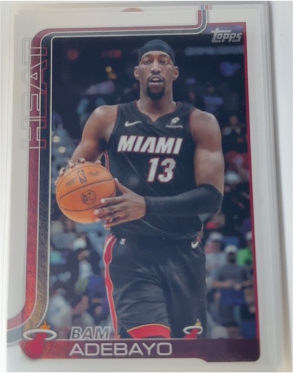 2025-26 Topps #75 Bam Adebayo — front