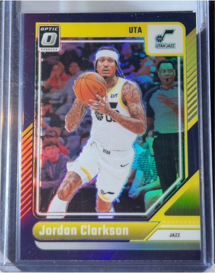 2024-25 Donruss Optic #122 Jordan Clarkson — front