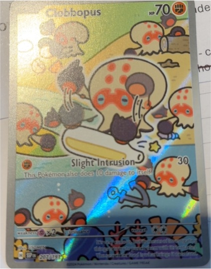 2022 Pokemon SV08: Surging Sparks #207 Clobbopus — front