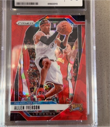 2024-25 Panini Prizm #291 Allen Iverson — front