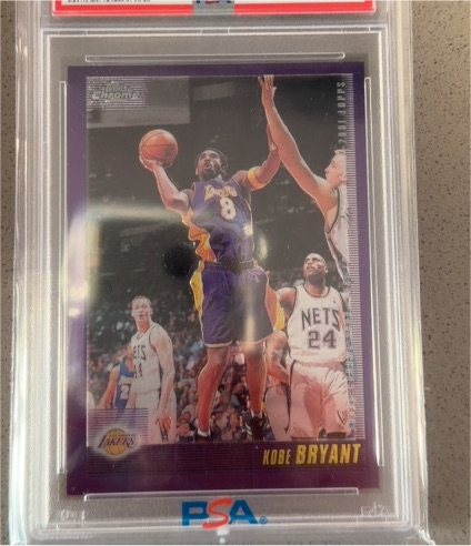 2000 Topps Chrome #107 Kobe Bryant — front