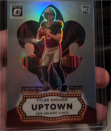 2025 Panini Donruss Optic #24 Tyler Shough Uptown Rookie — front