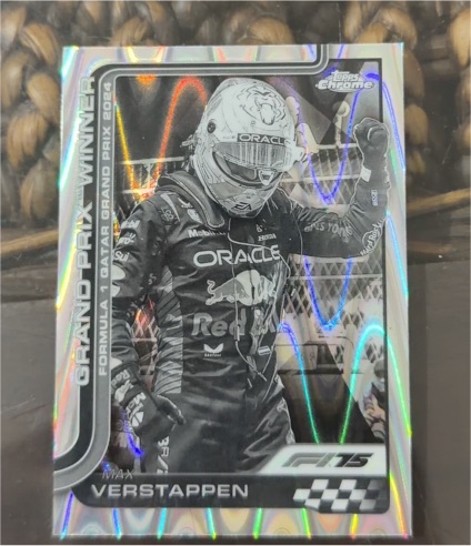 2025 Topps Chrome Formula 1 #96 Max Verstappen — front