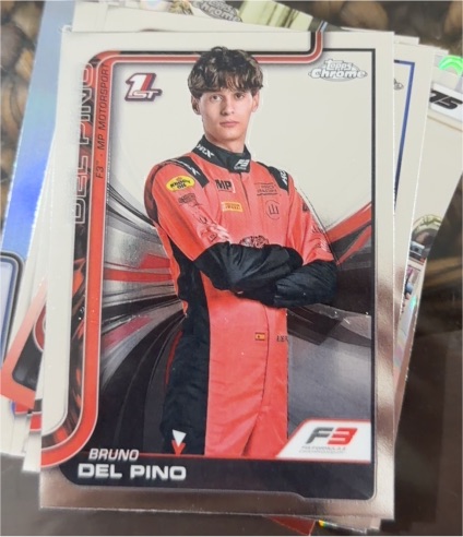 2025 Topps Chrome Formula 1 #50 Bruno Del Pino — front