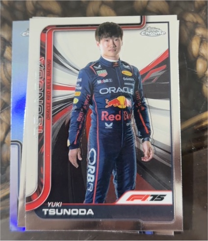 2025 Topps Chrome Formula 1 #2 Yuki Tsunoda — front