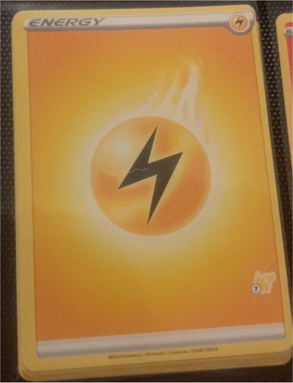 2022 Pokémon Lightning Energy #7 — front